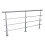 Living And Home (240cm 3 Cross Bar) Handrail Kit Grab Rail Garden Step Support Variable Angle 3