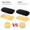 Aloudy Ergonomic Memory Foam Office Chair Armrest Pads 5