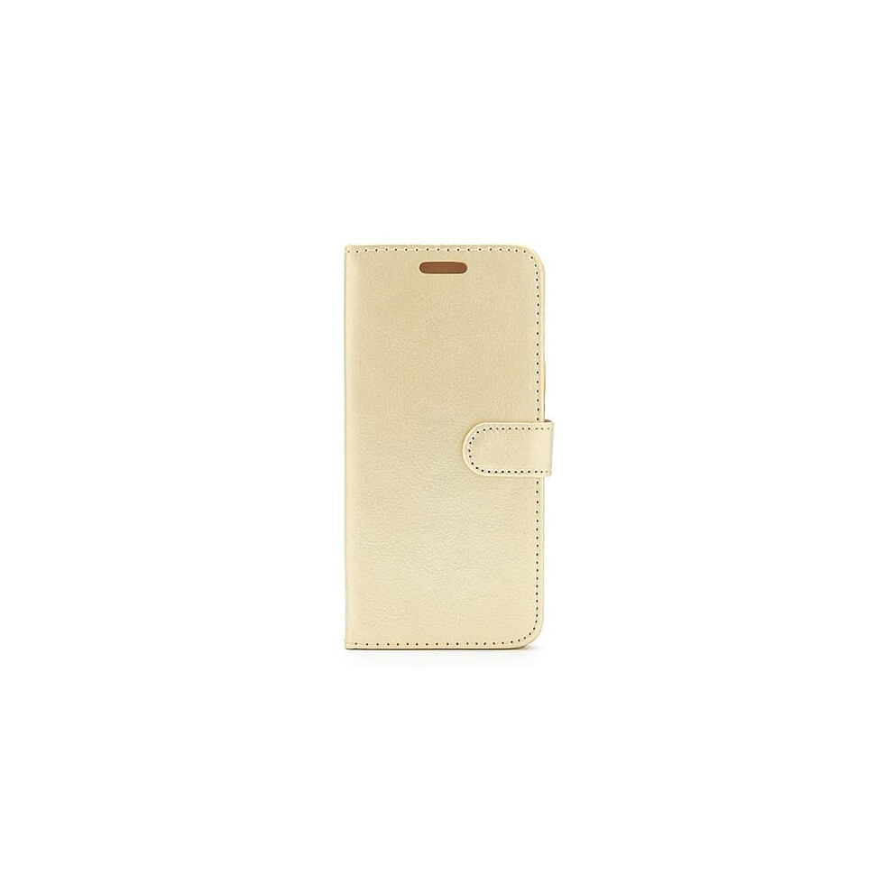 (, Iphone 12 / Iphone 12 Pro) Iphone 12 Pu Leather Side Opening Wallet Case With Card Slots Gold 5056382162367