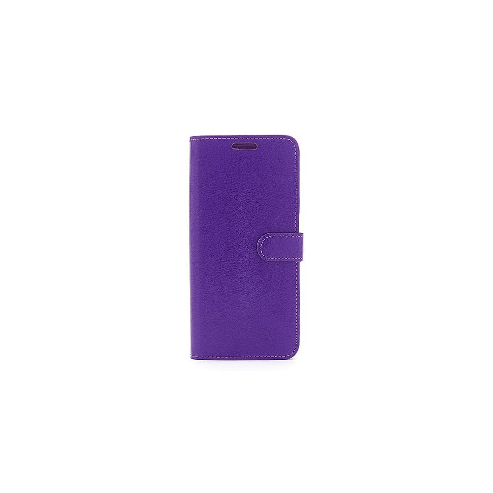 (, Iphone 12 Pro Max) Iphone 12 Pu Leather Side Opening Wallet Case With Card Slots Purple 5056382162428