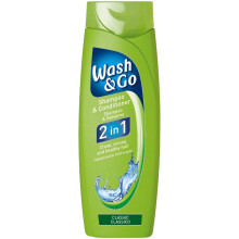 Wash & Go 2 in 1 Classic Shampoo and Conditioner X 9 bottles