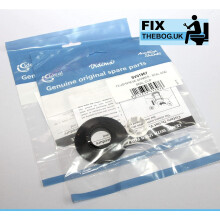 FixTheBog Plumber Pack 3 x Replacement Ideal Standard Armitage SV01967 FLUSHVALVE Seal & Clip with Instructions