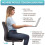Donut Pillow Hemorrhoid Tailbone Cushion - 100% Memory Foam 6