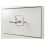 HELMER Drawer unit on castors, white 28x69 cm 2