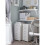 HELMER Drawer unit on castors, white 28x69 cm 4