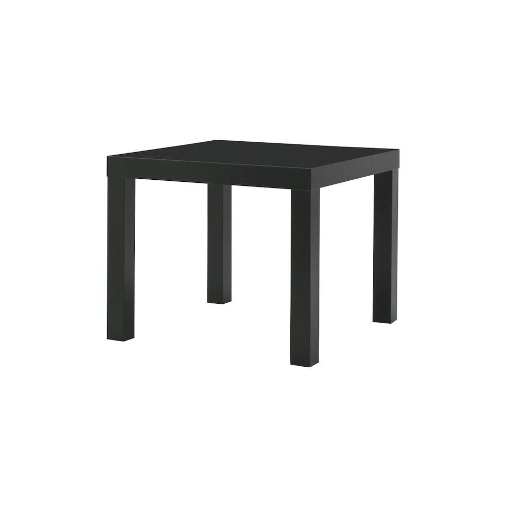 Ikea LACK Side table, black 55x55 cm