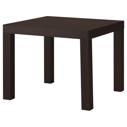 Ikea LACK Side table, black-brown 55x55 cm