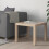 Ikea LACK Side table, white stained oak effect 55x55 cm 3