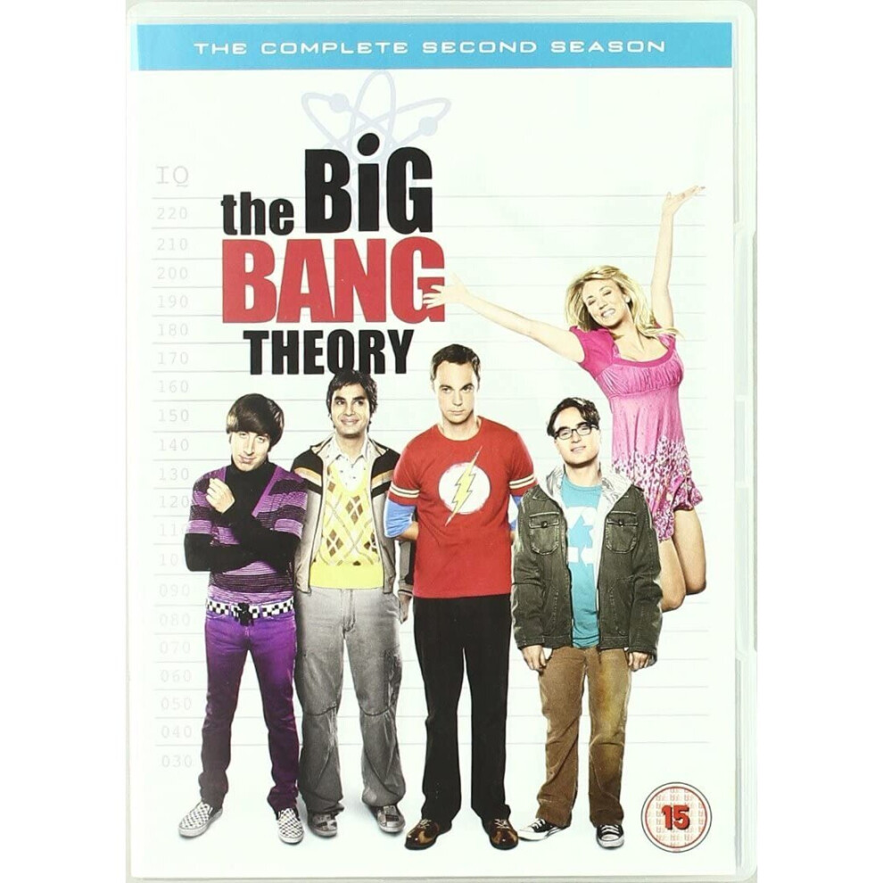 The Big Bang Theory Season 2 DVD 4 Disc Set-image-OPC-P6HYZCM-NEW