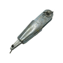 6MM-8MM Zinc Plated Rope Socket Wedge And Pin - Termination Wire Jaw