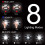 APUNOL 2Packs Rechargeable Waterproof Headlamp LED Headlight with Red Filter 2