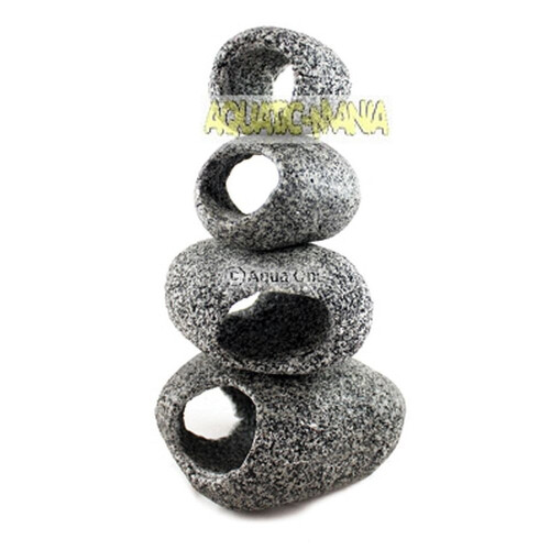 Aqua One Cave Round 12x9x6.5cm Granite (M) 37063 1