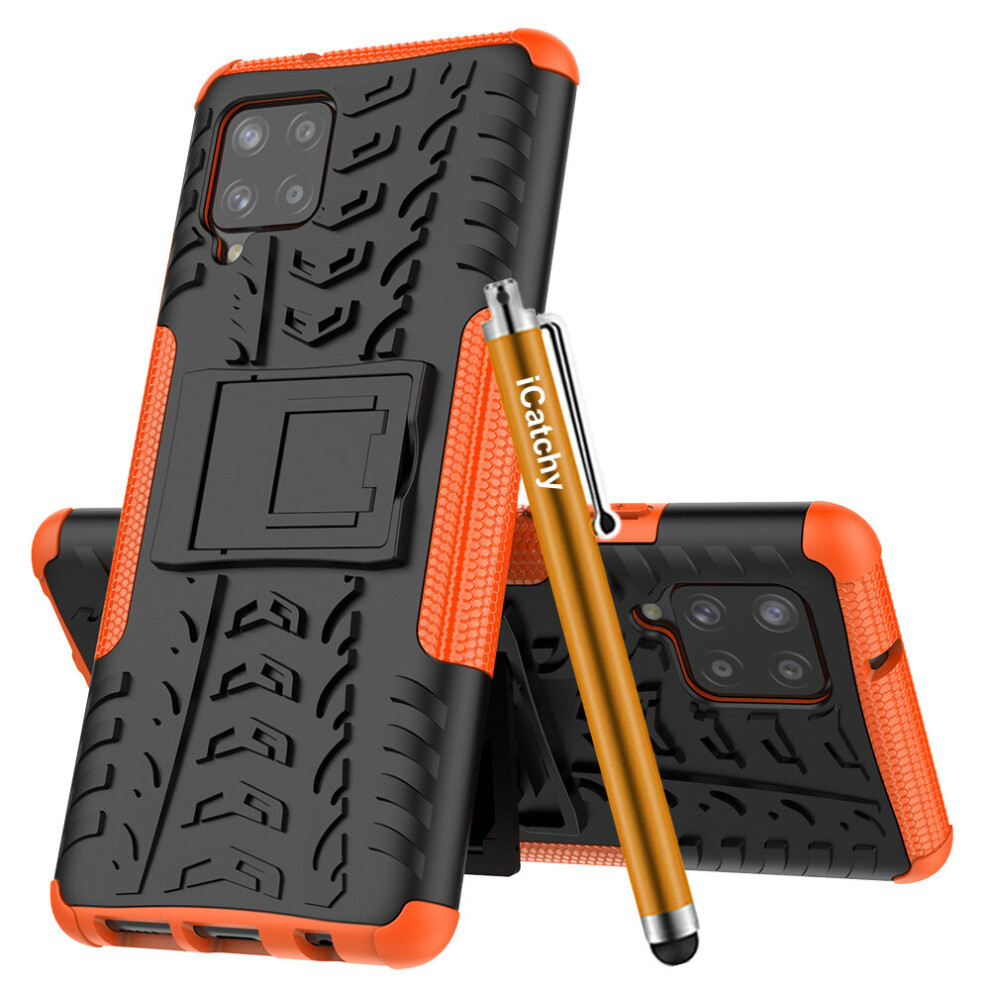 (Orange) For Samsung Galaxy A42 5G Shockproof Case Orange 5056298007257