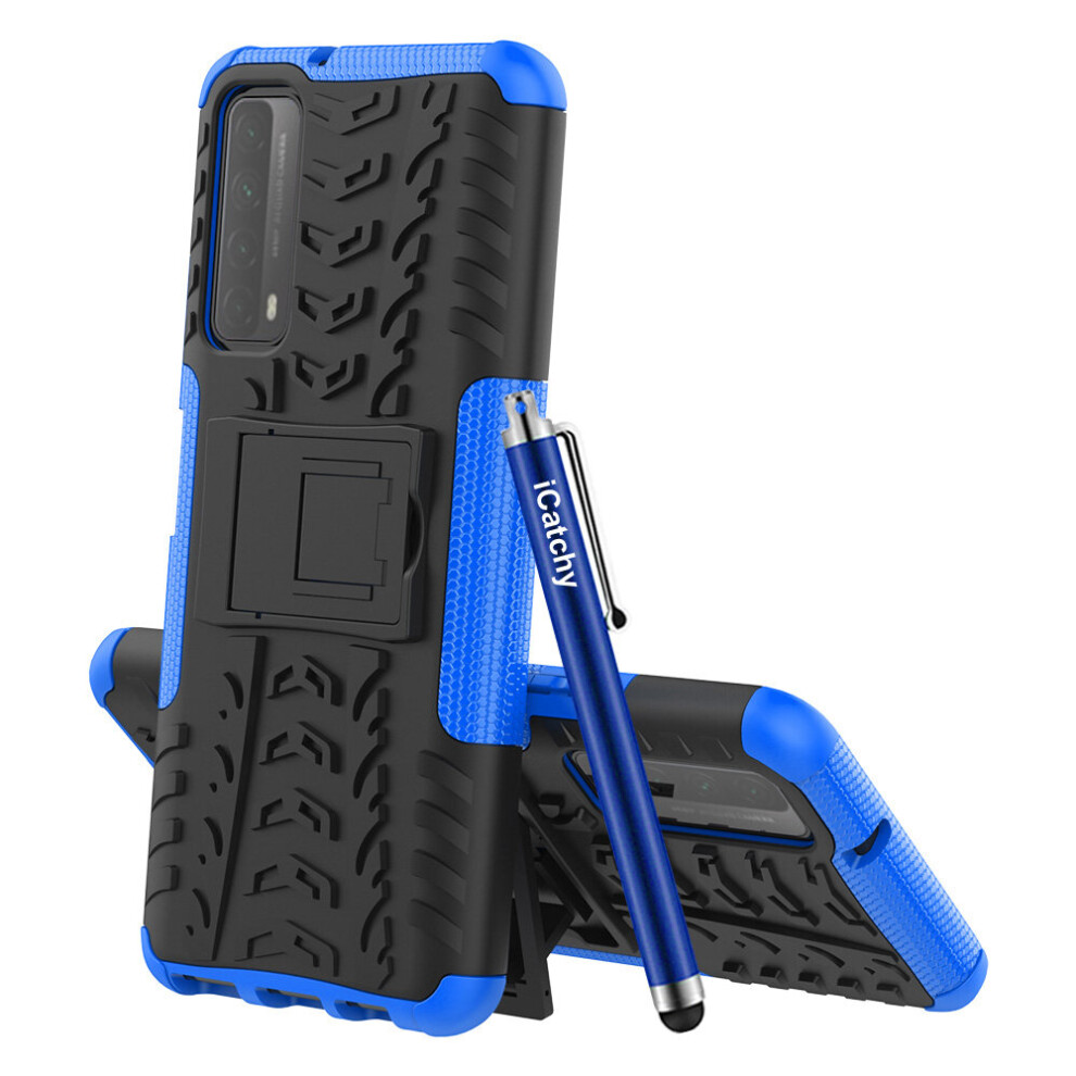 (Blue) For Huawei P Smart 2021 Shockproof Case Blue 5056298006663