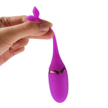 (Purple) Wireless Vibrator Rechargeable Sex Toy female  Bullet Egg Clitoral GSpot
