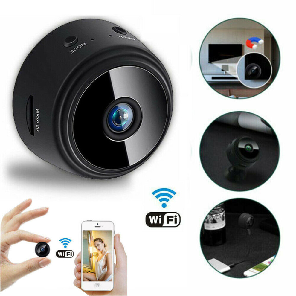 Mini 1080P HD Camera WiFi Night Vision IP Network Home Security DVR