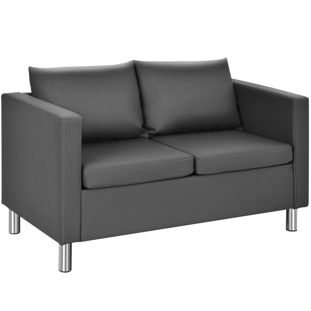 Modern Double Seat Sofa Loveseat 2 Seater Chair Sofa Couch Lounge