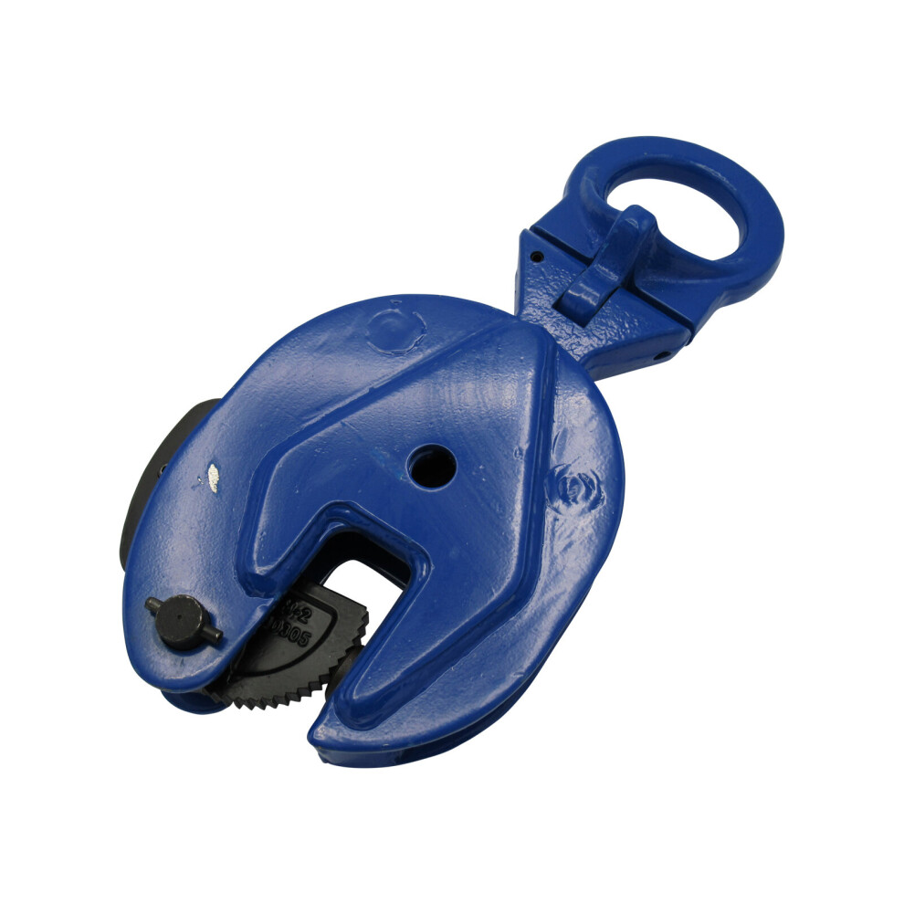 3 Ton 0-30MM Vertical Plate Lifting Clamp - 3000KG Grip Lift-image-OPC-P6FZ585-NEW