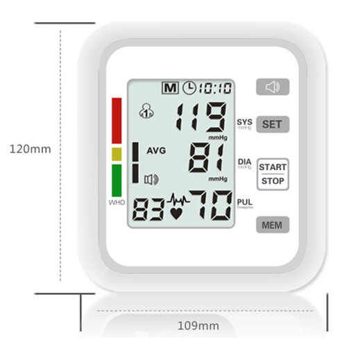 Digital Automatic Blood Pressure Monitor Upper Arm BP Machine 1
