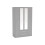 Birlea Birlea Lynx 4 Door 2 Drawer Wardrobe With Mirror Grey 1
