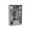 Birlea Birlea Lynx 4 Door 2 Drawer Wardrobe With Mirror Grey 2