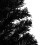 vidaXL Artificial Christmas Tree with Stand Black 210cm PVC Decoration Tree 3