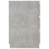 VidaXL vidaXL Writing Desk Concrete Grey Engineered Wood Computer Study Laptop Table 4