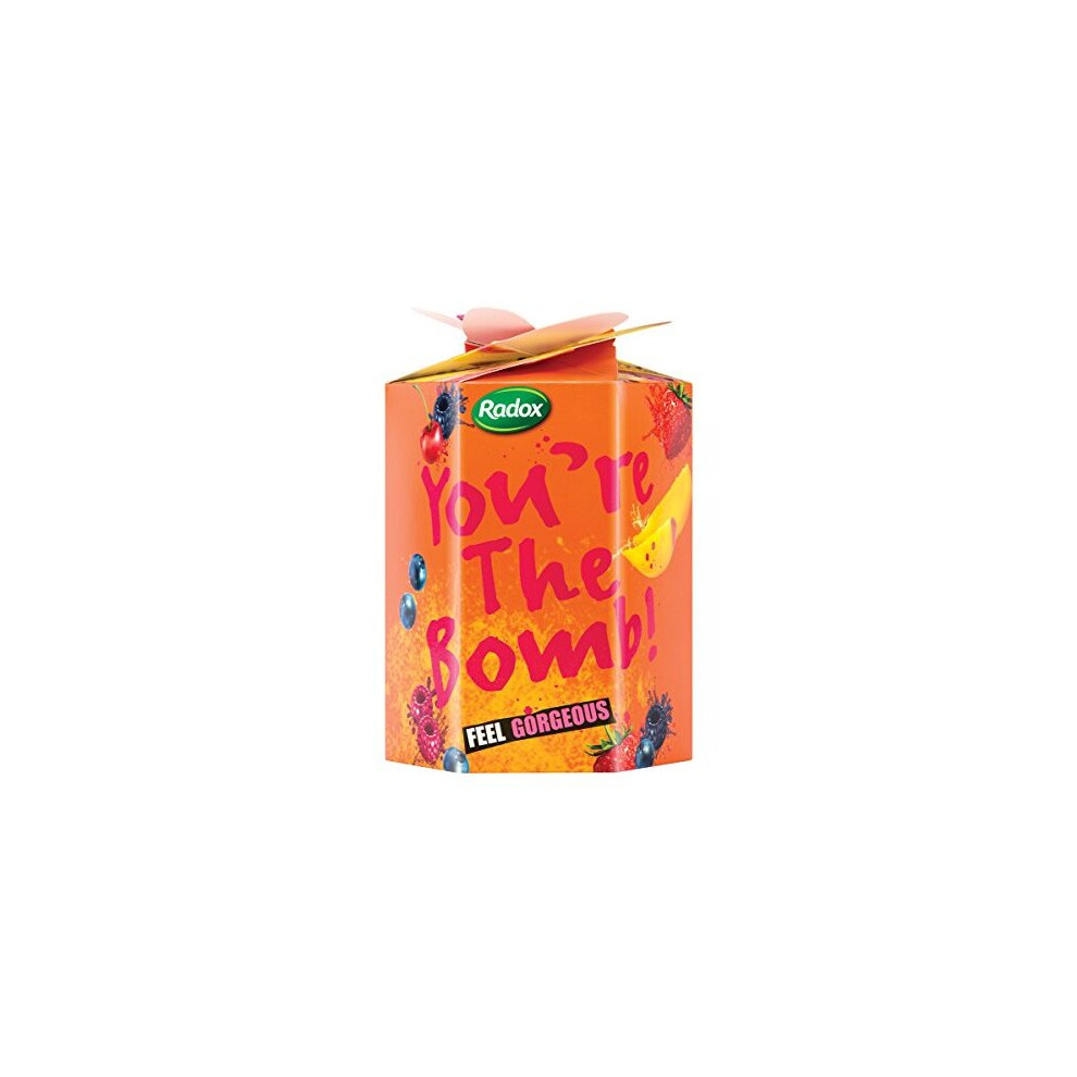 RADOX You're The Bomb Full Size Shower Gels 250ml and Sponge Gift Set