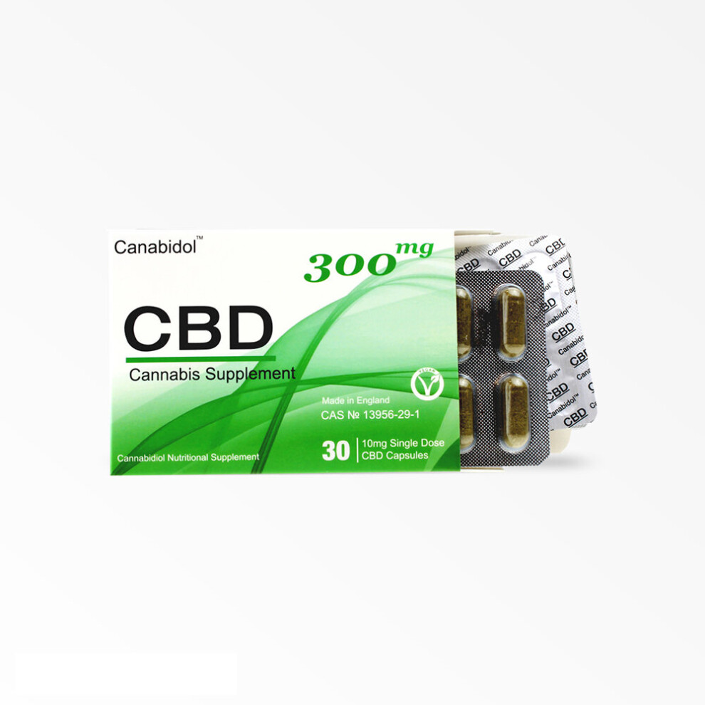 Canabidol 300mg CBD Oil capsules 30 Capsules