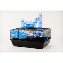 The Landmark Blue Small Animal Hamster Cage with Accessories RRP 49.99