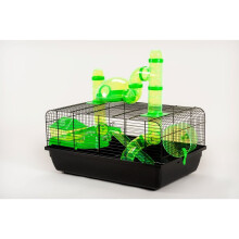 The Landmark Green Small Animal Hamster Cage with Accessories RRP 49.99