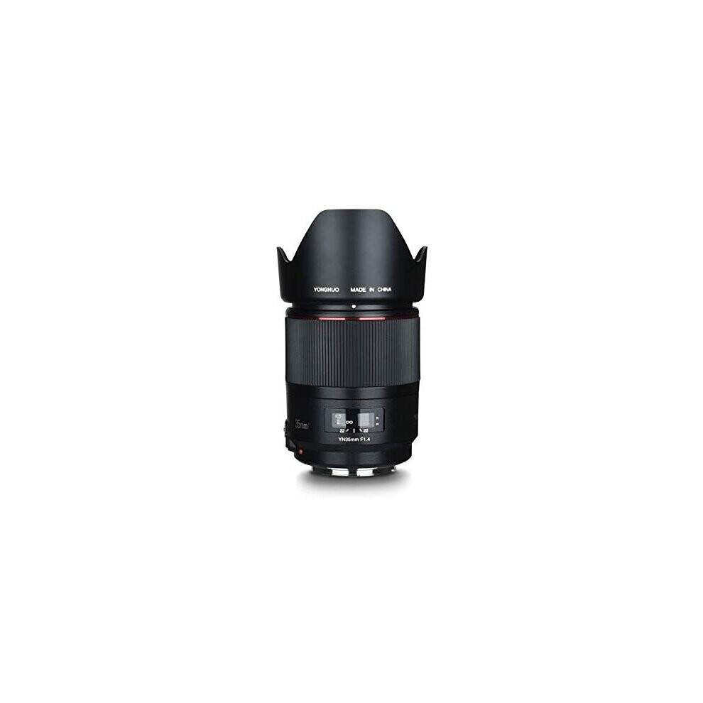 Yongnuo Yn35mm F1.4c Bright Aperture Standard Wide-Angle Prime Lens Full Frame Af Mf Lens For 67Mm Filter For Canon 1500D 80D 650D 70D 6Dii 5Div