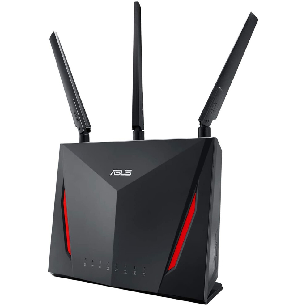 ASUS AC2900 WiFi Dual-band Gigabit Wireless Router with 1.8GHz Dual-core Processor and AiProtection Network Security Powered by Trend Micro, ..