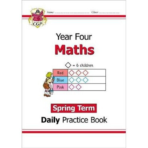 New KS2 Maths Daily Practice Book: Year 4 - Spring Term | Paperback