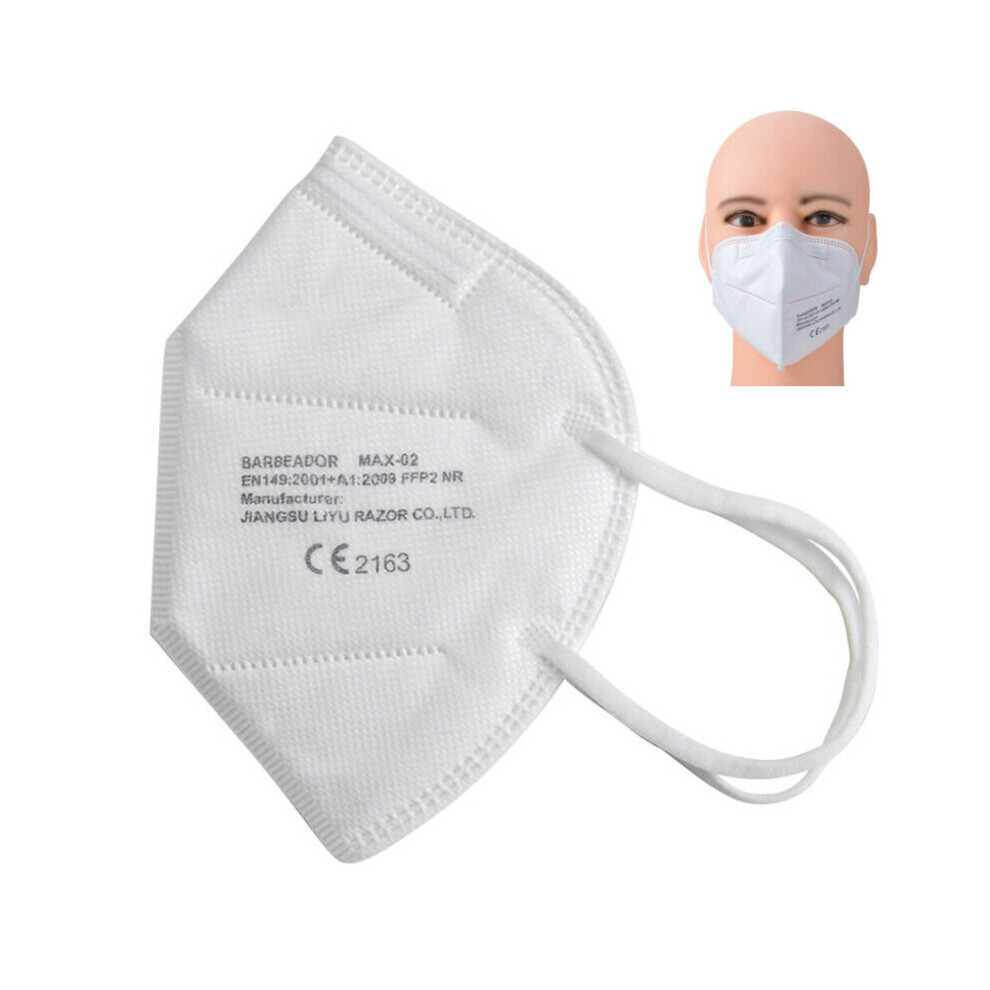 10X Kn95 Ffp2 N95 Face Mask 95% Hygienic Face Cover Virus Protection Non Medical 683546165961