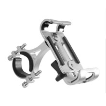 (Silver) Aluminum Alloy Bicycle Handlebars 360°Rotation