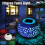 Solarize Colour Changing Ceramic Table Lantern 8
