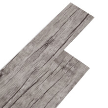 36Pcs Self-Adhesive PVC Flooring Planks Floorboard Planks Waterproof Floor Wall Stickers