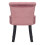 Living And Home (Pink) Velvet Stool Makeup Dressing Table Stool Vanity Chair 4