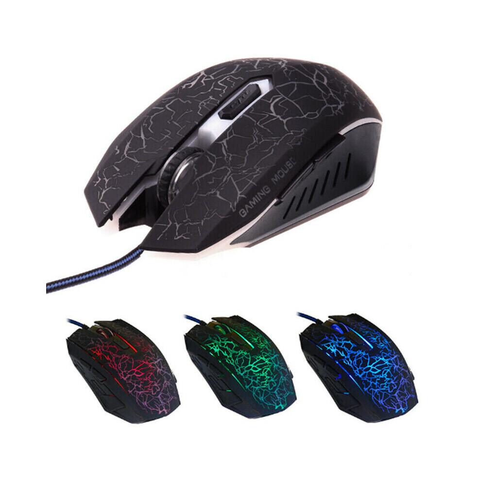 Led Wired Gaming Mouse Optical Pc Game Mice For Pc Laptop 9075042145997