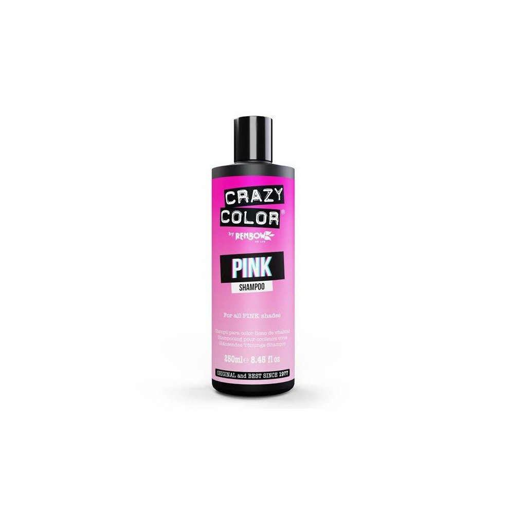 Crazy Color Renbow Crazy Colour Shampoo 250Ml Pink