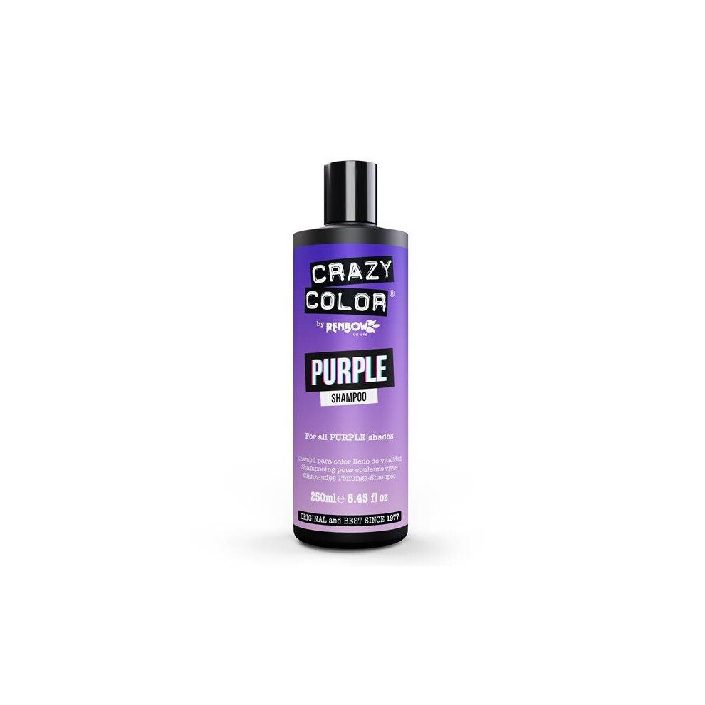 Crazy Color Purple Renbow Crazy Colour Shampoo 250Ml