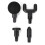 (Black) Cordless Deep Tissue Massage Gun 6