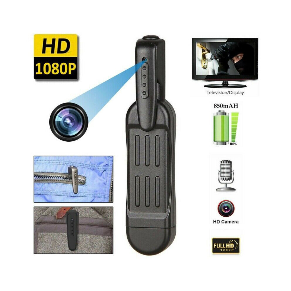 Mini T189 HD 1080P Camera Wearable Pen Video Voice Recorder Camcorder