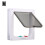 (Medium White) 4 Way Pet Flap Lockable Frame Door 1