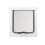 (Large White) 4 Way Pet Flap Lockable Frame Door 4
