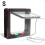 (Small Coffee) 4 Way Pet Flap Lockable Frame Door 1