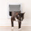 (Large White) 4 Way Pet Flap Lockable Frame Door 5