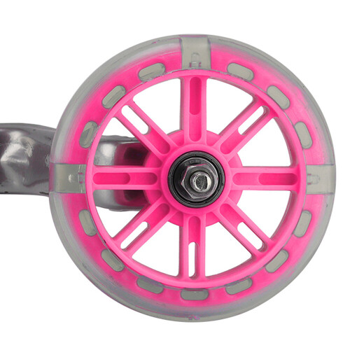 (Pink) LED Children Kids Bicycle Stabiliser 1