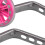 (Pink) LED Children Kids Bicycle Stabiliser 6